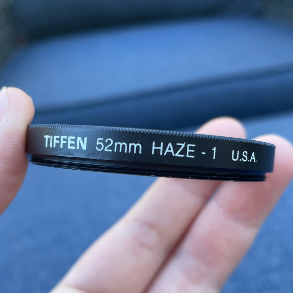 TIFFEN 52 mm HAZE -1 camera lense photography camera collecting bridal budoir